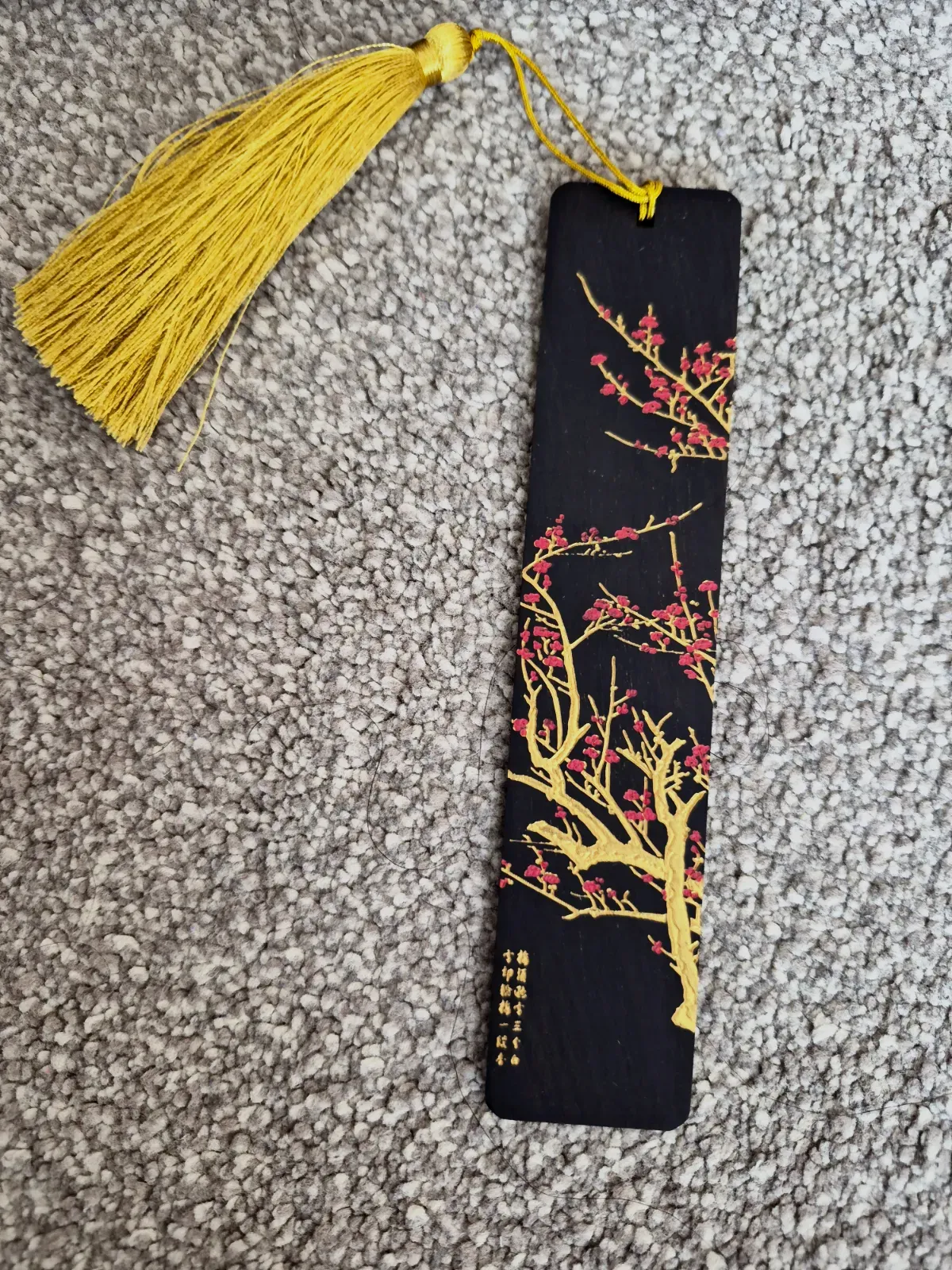 Beautiful Chinese-style wooden bookmark set in gift box – WEIMO Wood Crafts – WEIMO – noir 2