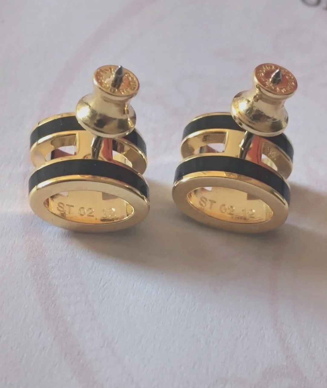 Boucles d'oreilles Hermès Pop H