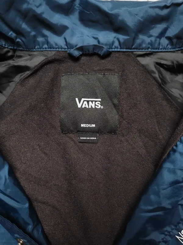 Veste coach Vans bleu marine Off The Wall – Vans – bleu marine – taille S 5