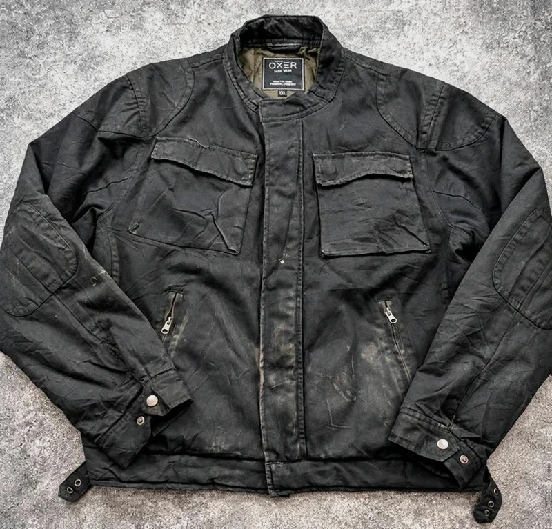 Oxer Basic Wear veste Field Utility Workwear noire patinée XXL / XL