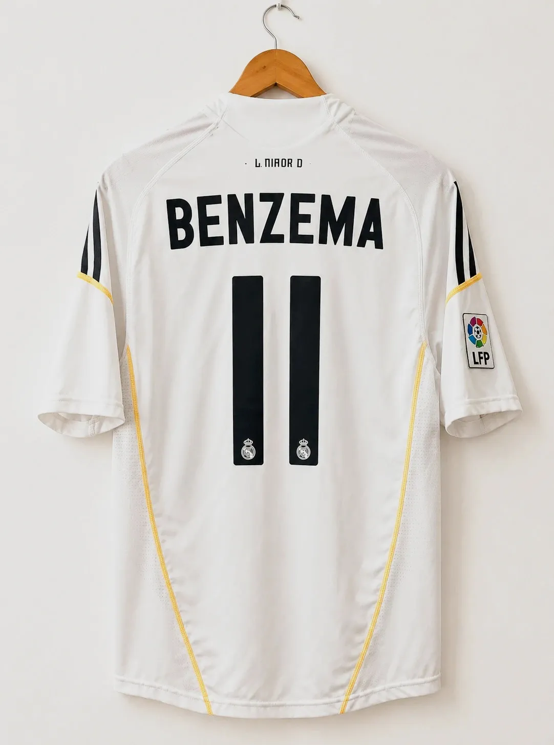 Camiseta Real Madrid Benzema - Talla M (Vintage) 2009/10 – Real Madrid – taille M 2
