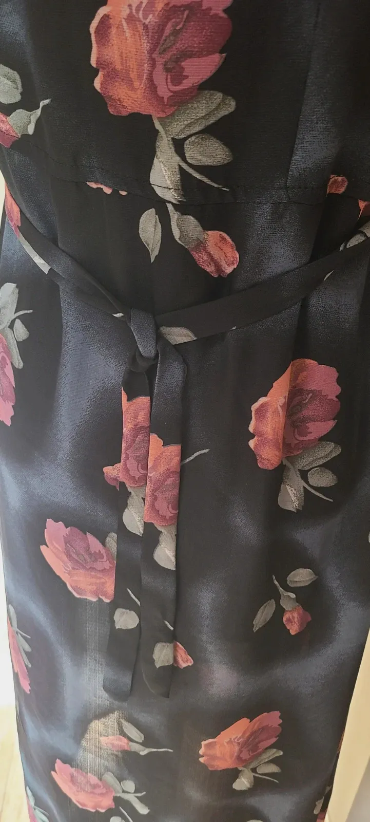 Vestido vaporoso- fluido talla L de flores – C.C.L Barcelona – taille L / 40 / 12 5