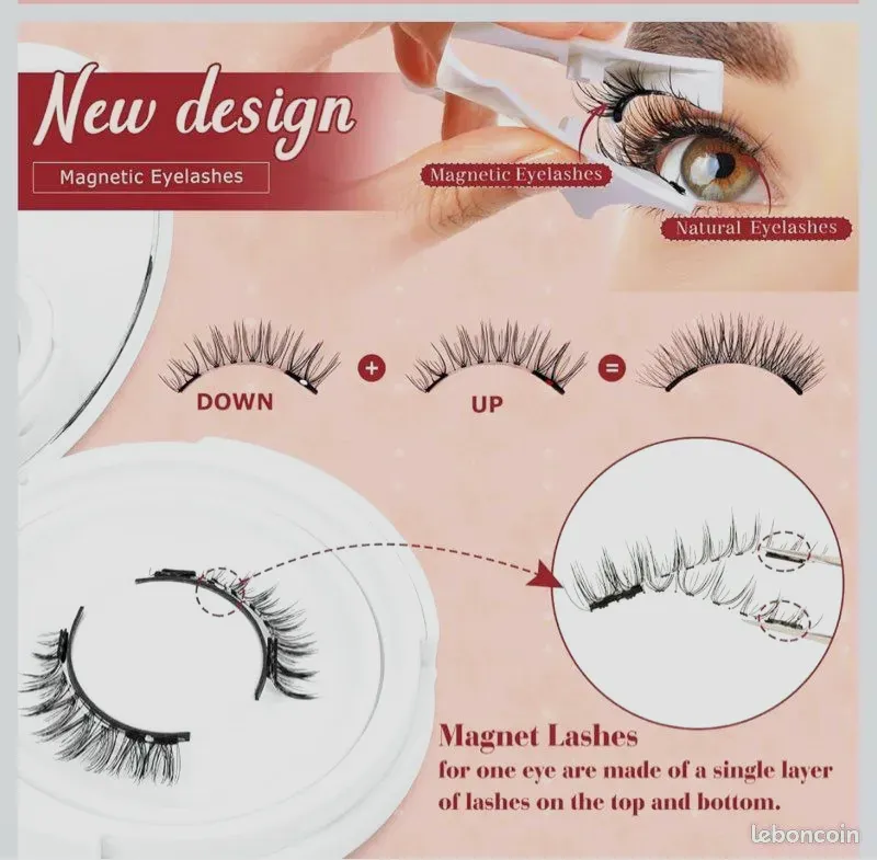 Lot de 2 boîtes de Higu clace Faux Cils Magnetique réutilisable (29€ en magasin) – amazon 7