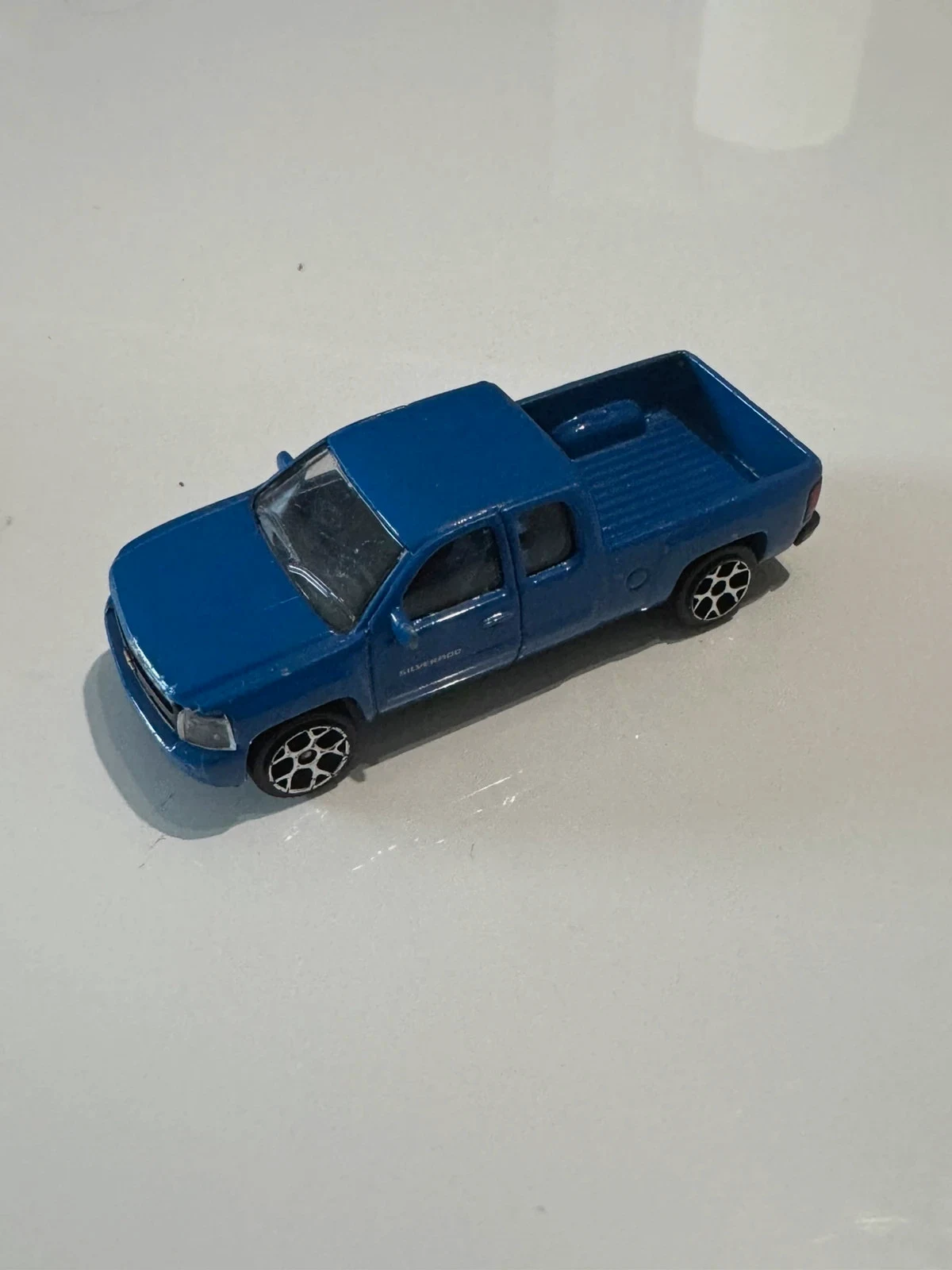 Majorette Chevrolet Silverado pick-up camionnette bleu voiture GM bleu bleu bleu