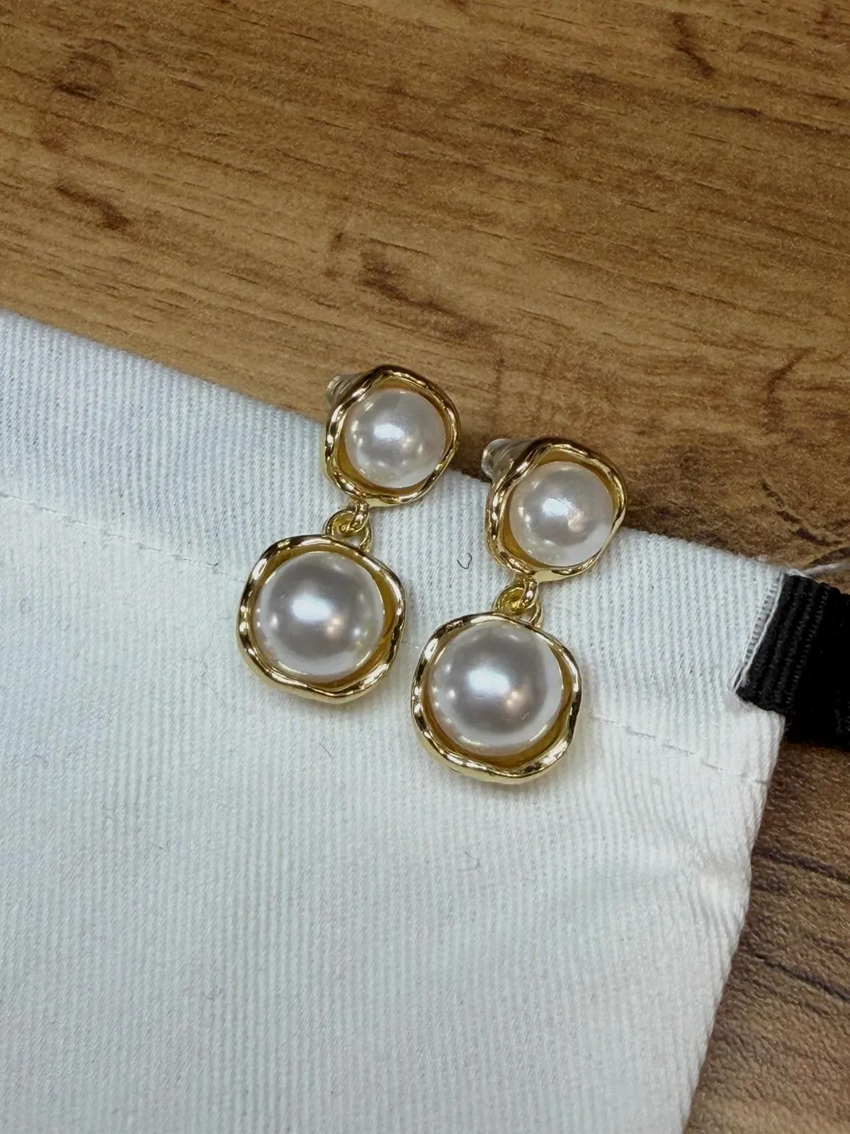 Boucles d'oreilles Kate Spade perles dorées – Kate Spade – doré – taille Taille unique 4