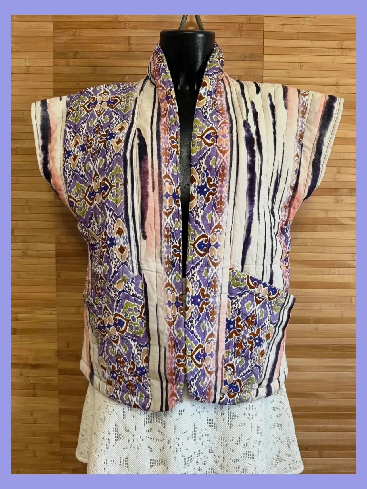 Divino chaleco acolchado , talla única 😍