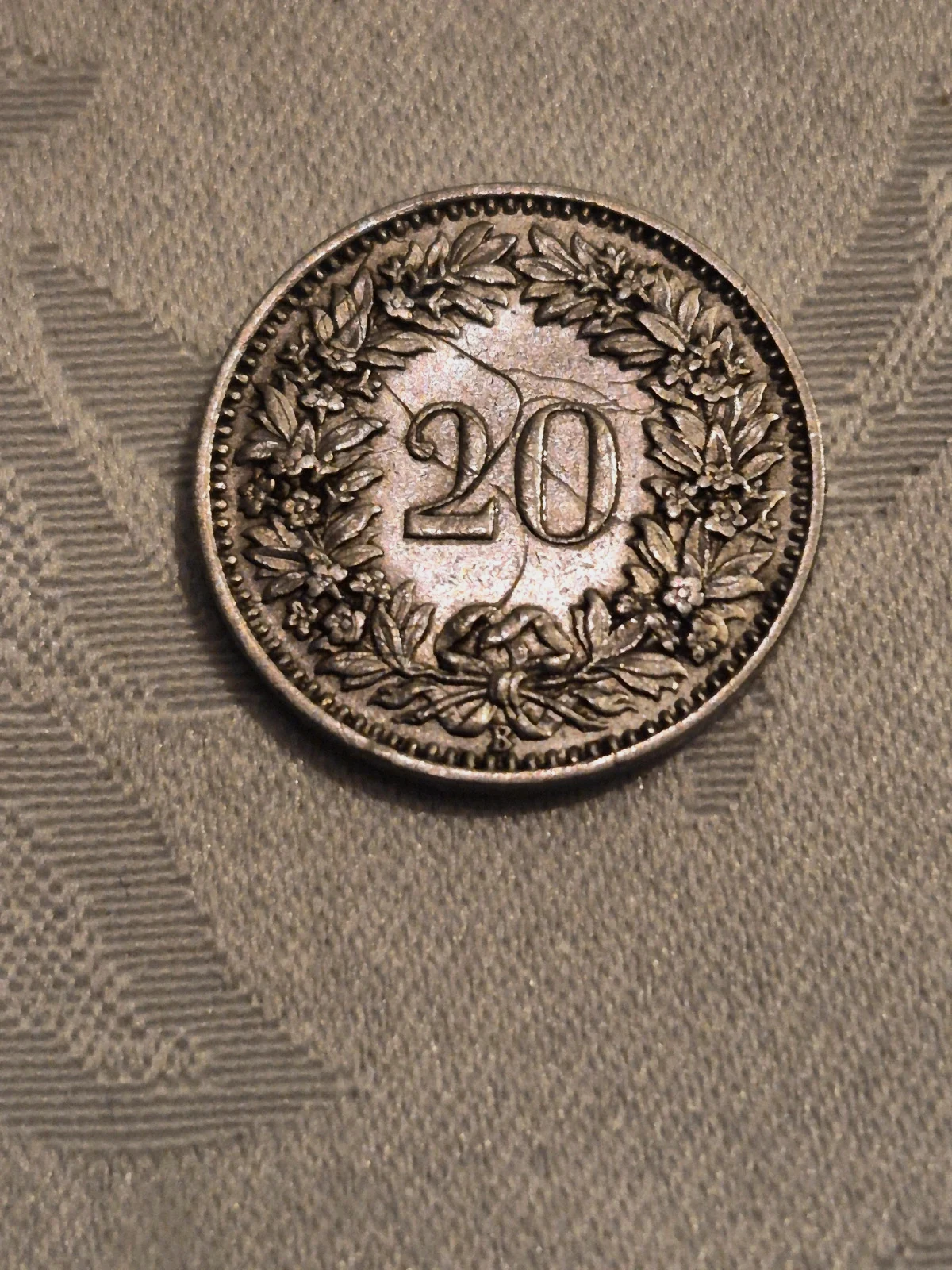 Pièce de 20 centimes Suisse (1932)