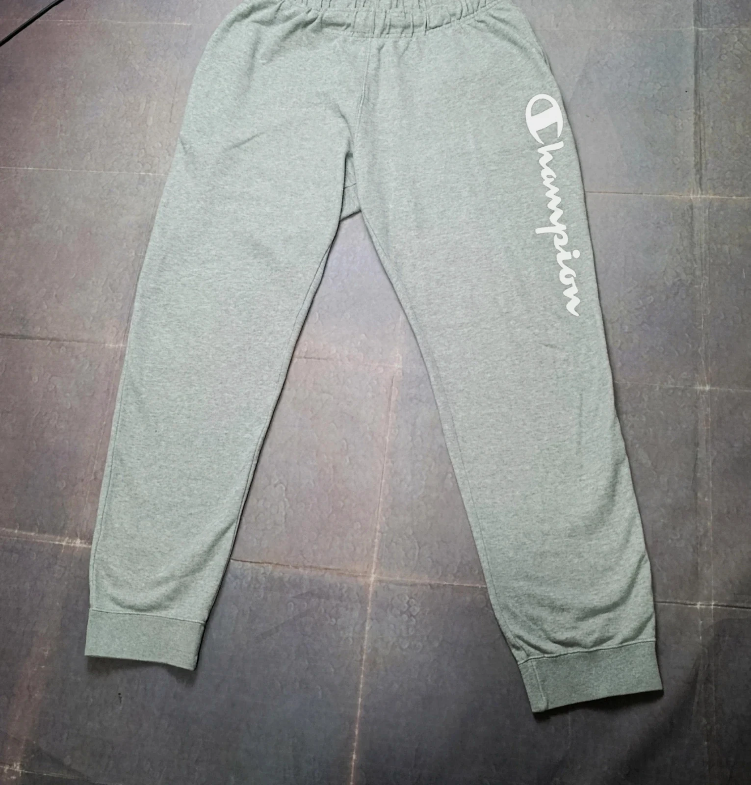 Pantalón de chándal Champion gris / Grey Champion Sweatpants XL – Champion – taille XL
