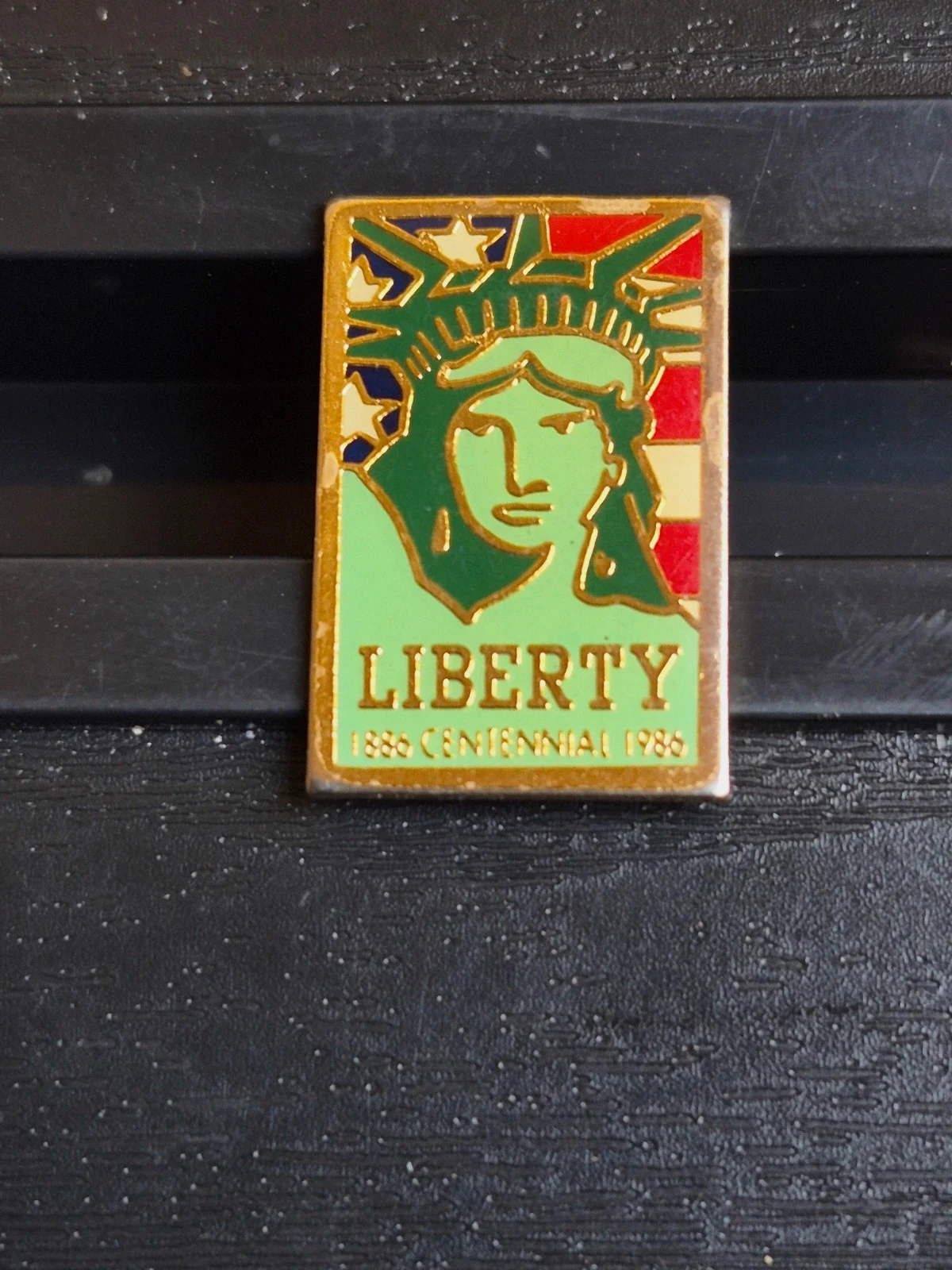 Broche Vintage Statue de la Liberté - Centenaire 1886-1986 - USA