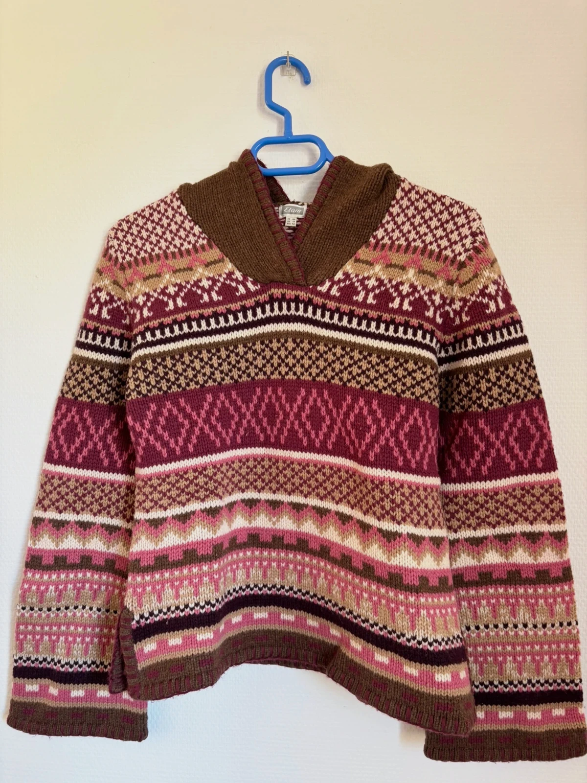 Pull Etam laine jacquard