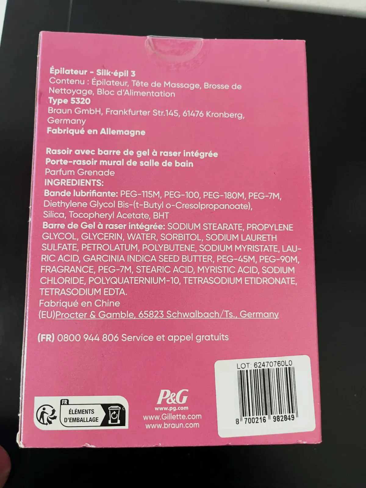 Épilateur Braun Silk-épil 3 et Rasoir Gillette Venus Pro ComfortGlide – Braun 4