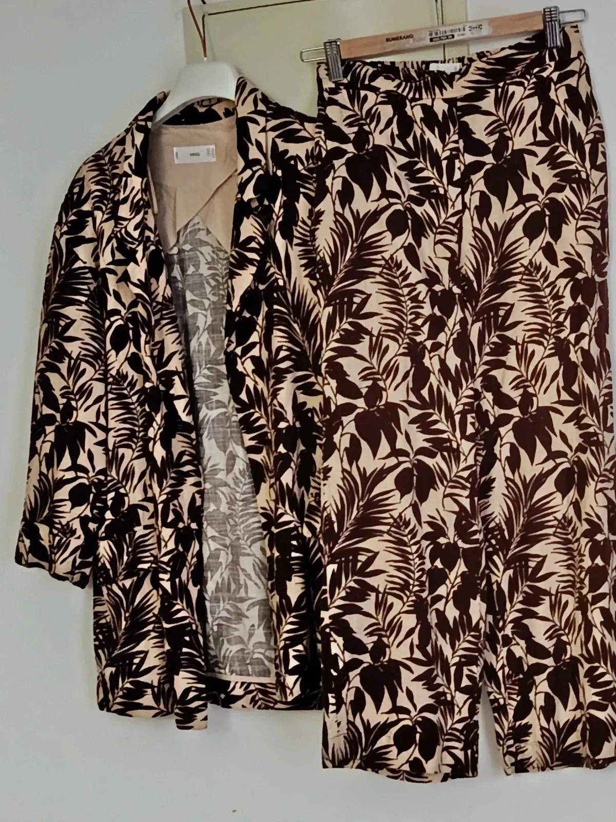 Conjunto Mango Tropical lino y viscosa XS🔥🔥 – Mango – taille XS / 34 / 6 4