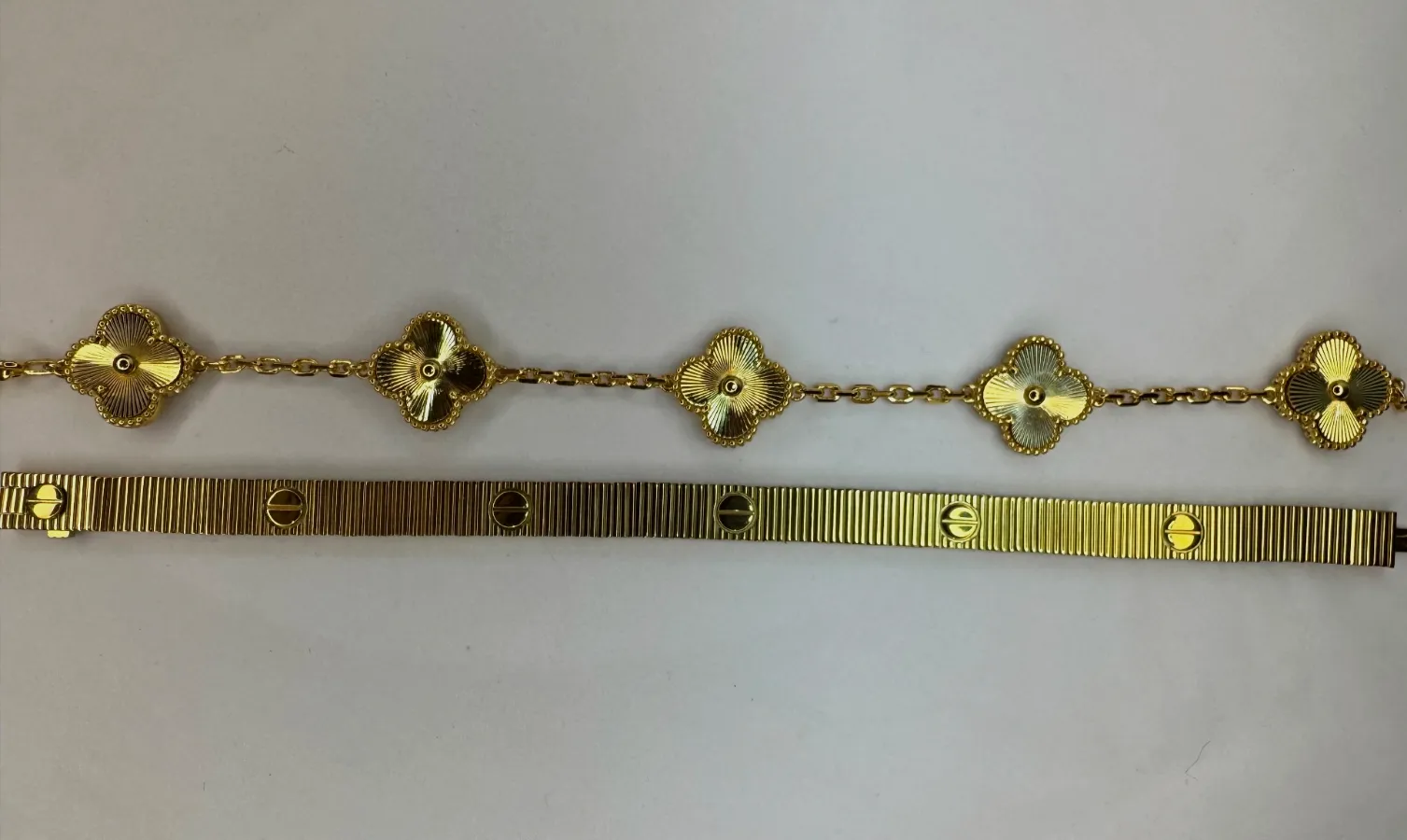 Bracelet Cartier souple – Cartier – doré – taille Taille unique 4