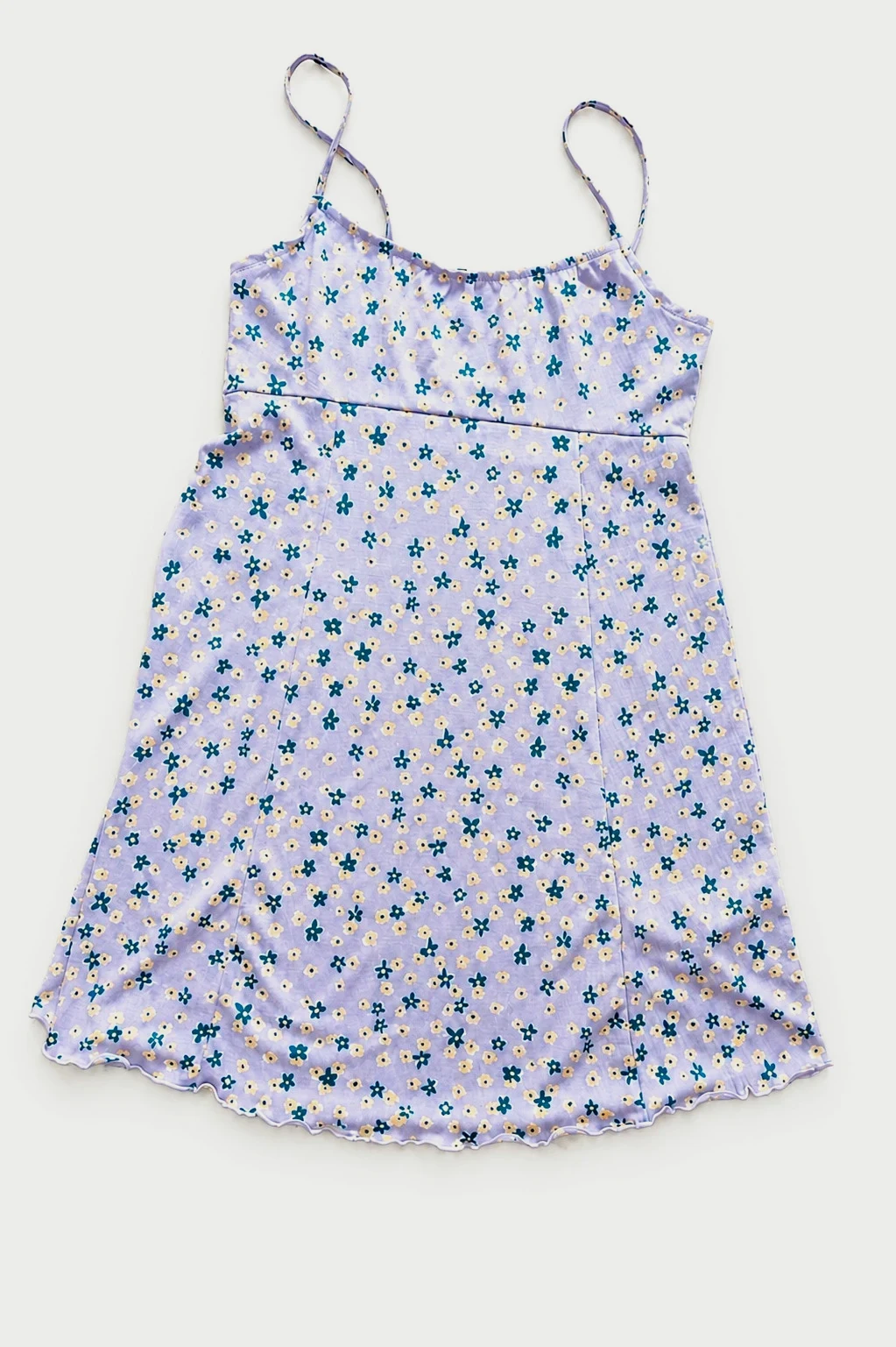 Vestido Lefties talla S | Estampado floral lila