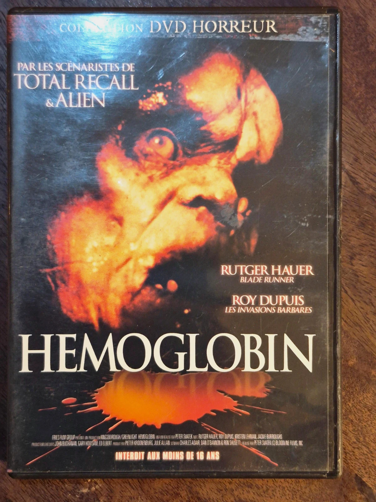 DVD Hémoglobine (Bleeders) - Film Horreur / Fantastique