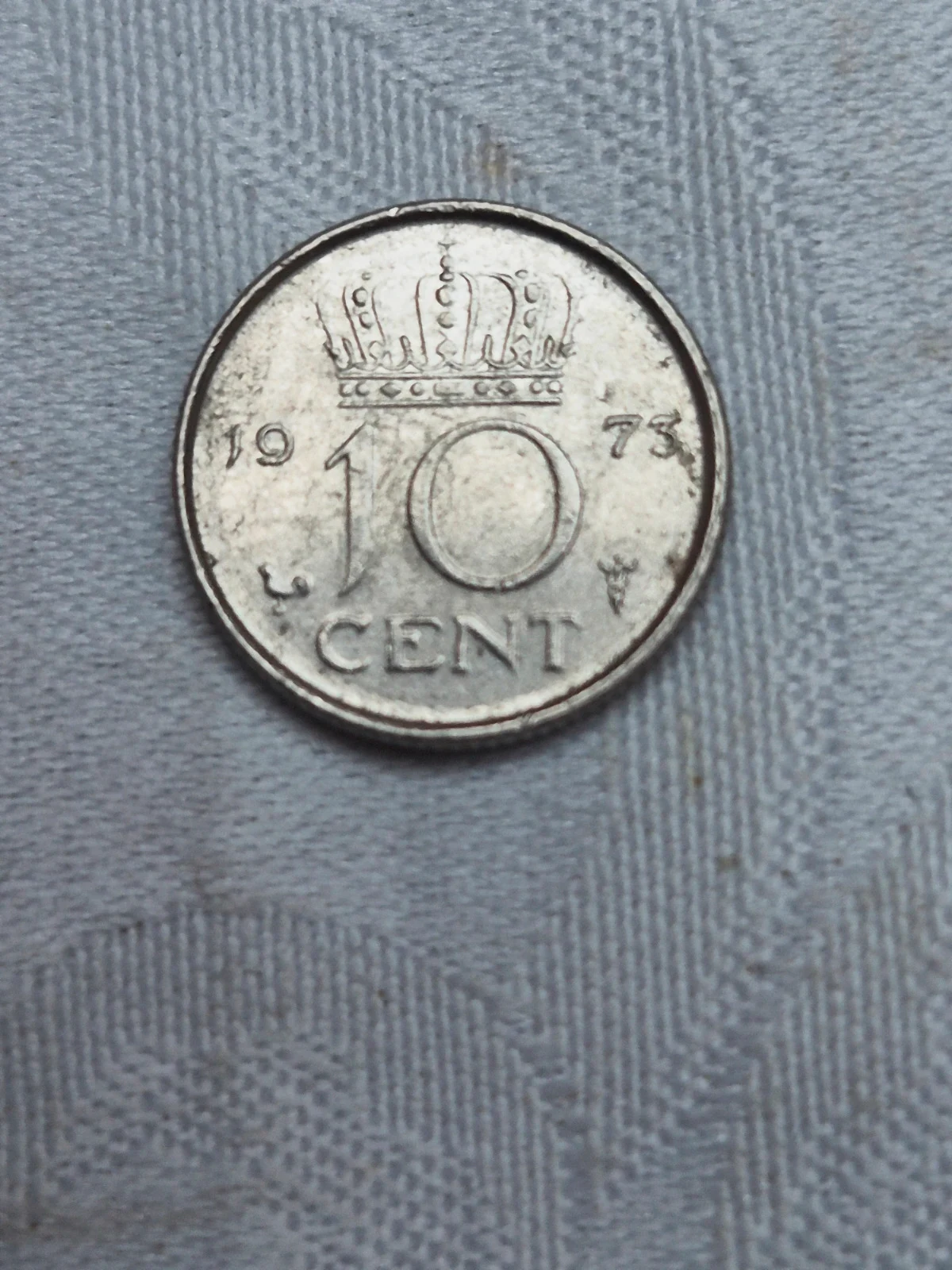 Pièce de 10 cent Pays-Bas (1973)