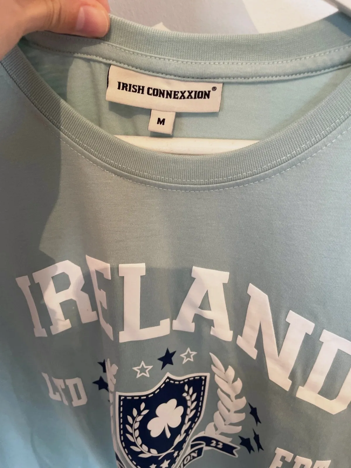 Camiseta verde agua "Ireland Republic" - Irish Connexxion - Talla M – Irish Connexxion – taille M 3