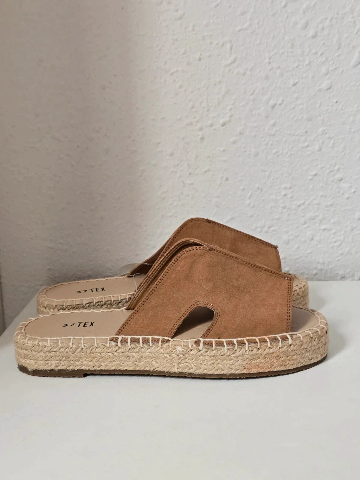 Sandalias suela de Yute Talla 37 – TEX – taille 37