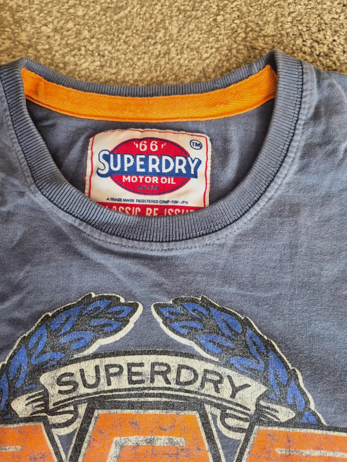 Superdry vintage Japan graphic t-shirt – Superdry – gris 2