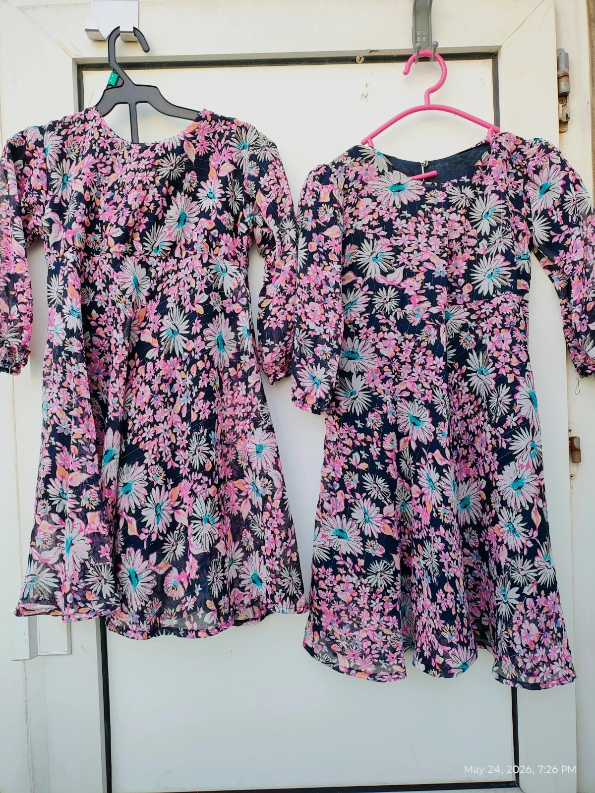 Chiffon summer dress for 8 and 10 years