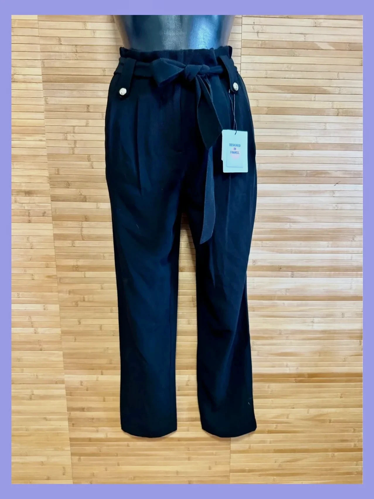 Elegante pantalón de vestir marca Naf naf , talla 34 😍