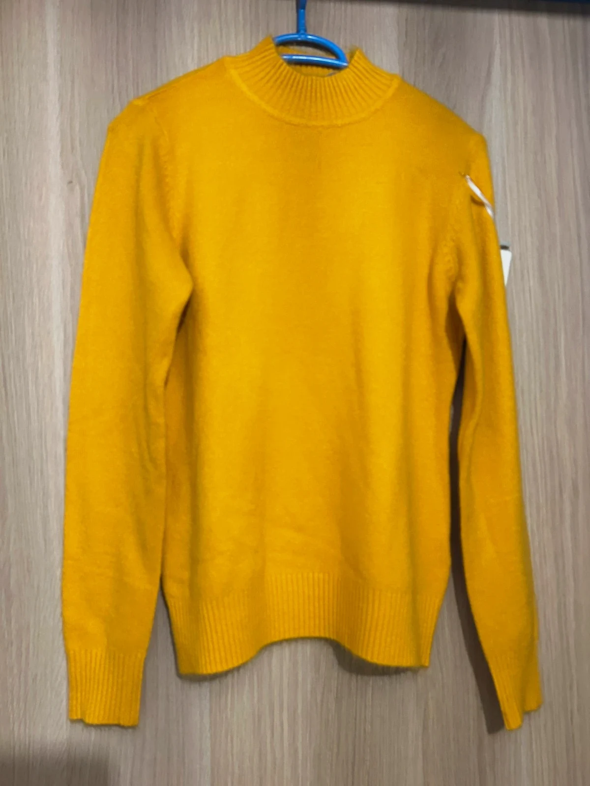 Pull jaune – Moda Ana – taille L / 40 / 12