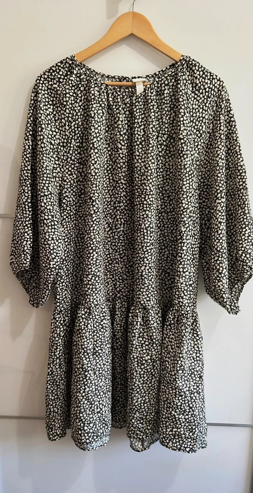 Robe fluide grande taille viscose Taille L convient 42/44 coupe ample bohème chic fleurie