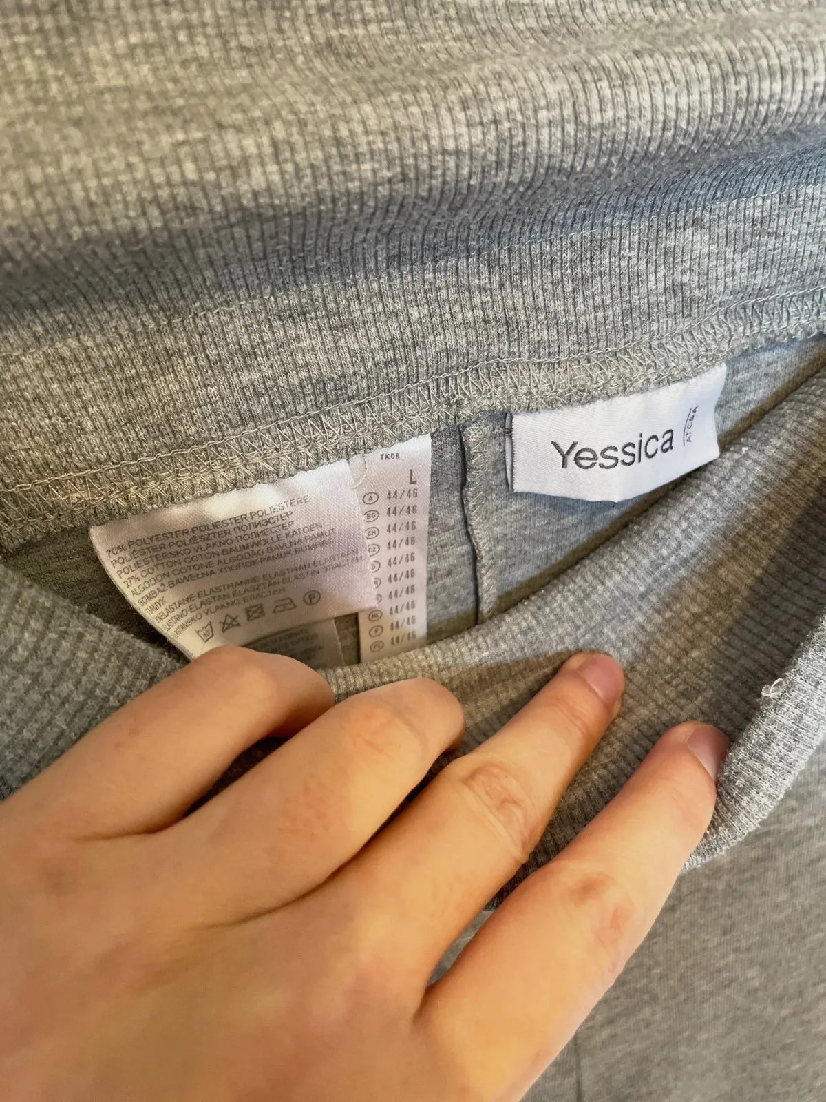 Pantalón Gris Confort Yessica (C&A) - Talla L / XL – Yessica – taille XL / 42 / 14 2