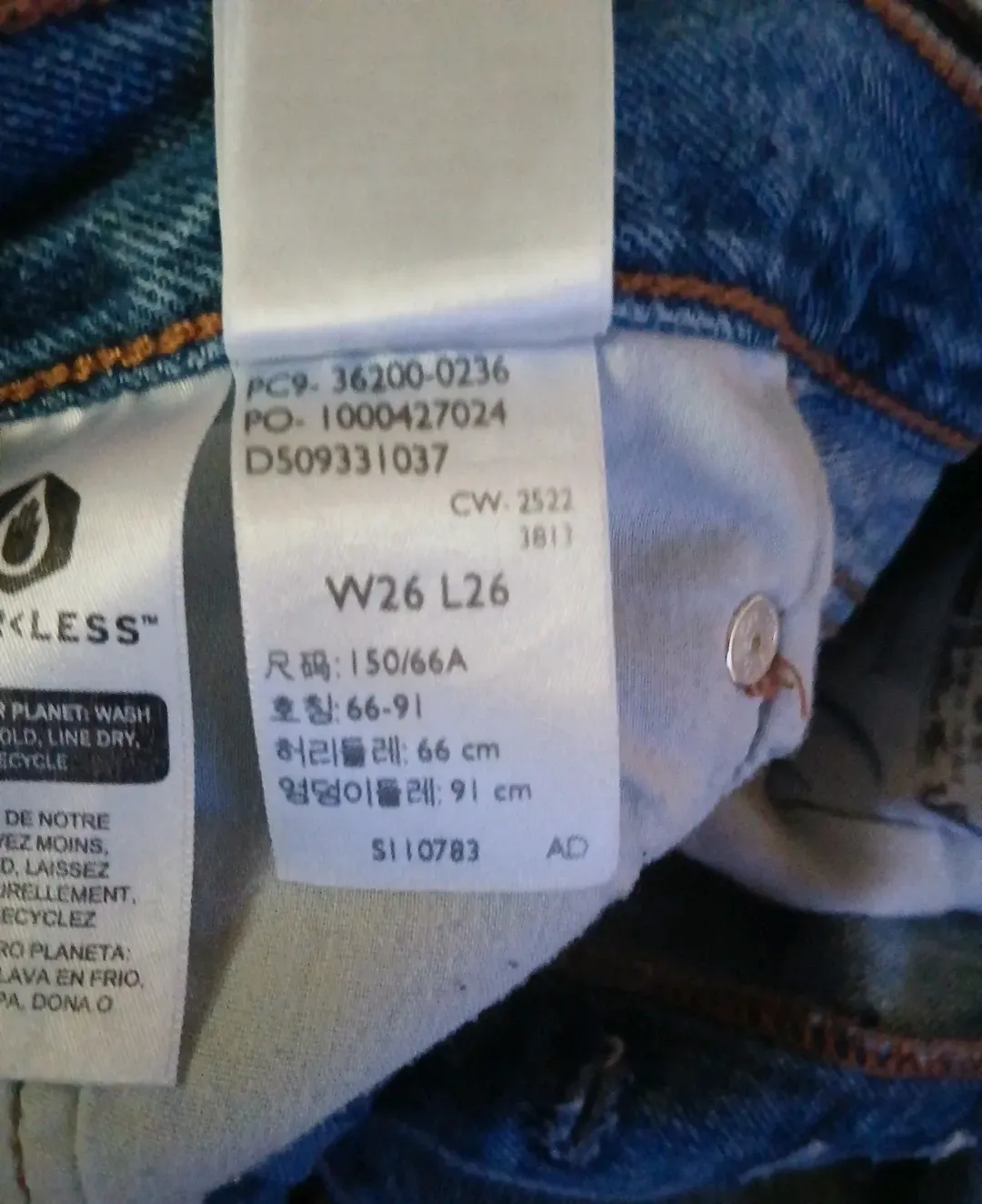 Jean Levi's 501 bleu clair – Levi's – taille 38 7