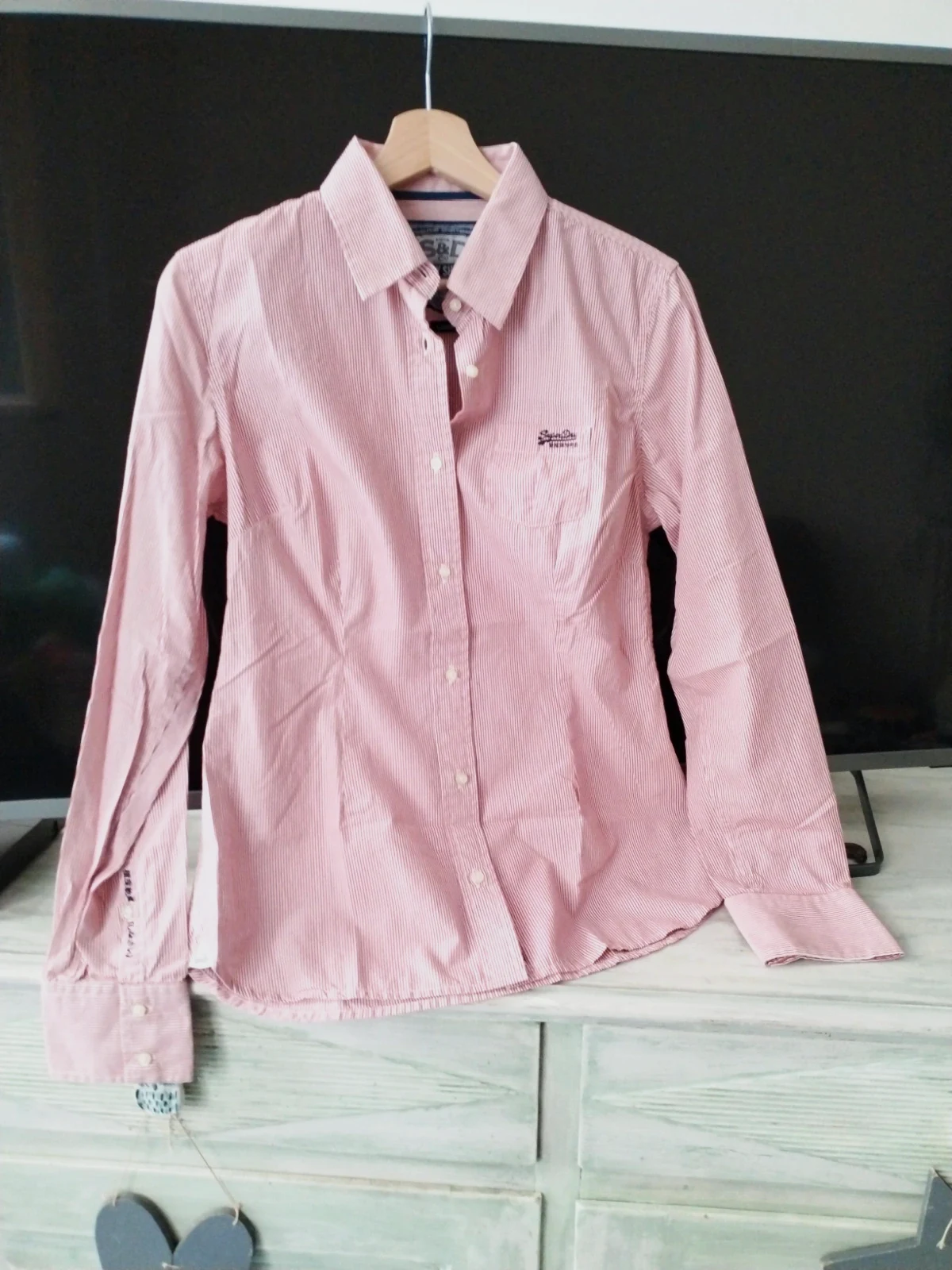 Chemise Superdry fines rayures