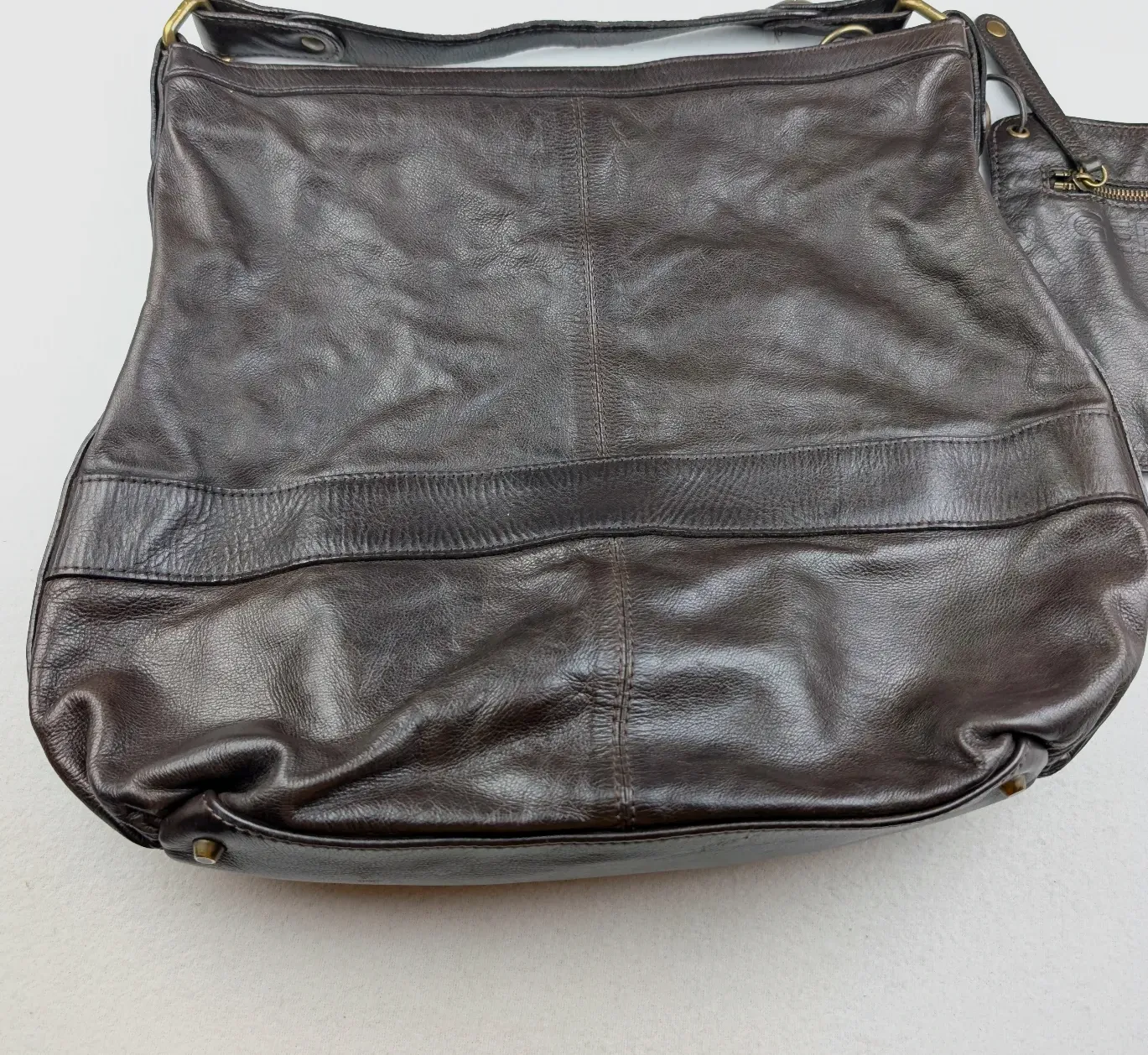 Sac Gérard Darel Midday Midnight 🇫🇷 Cuir Véritable Marron ✨ Comme Neuf – Gerard Darel – marron 5