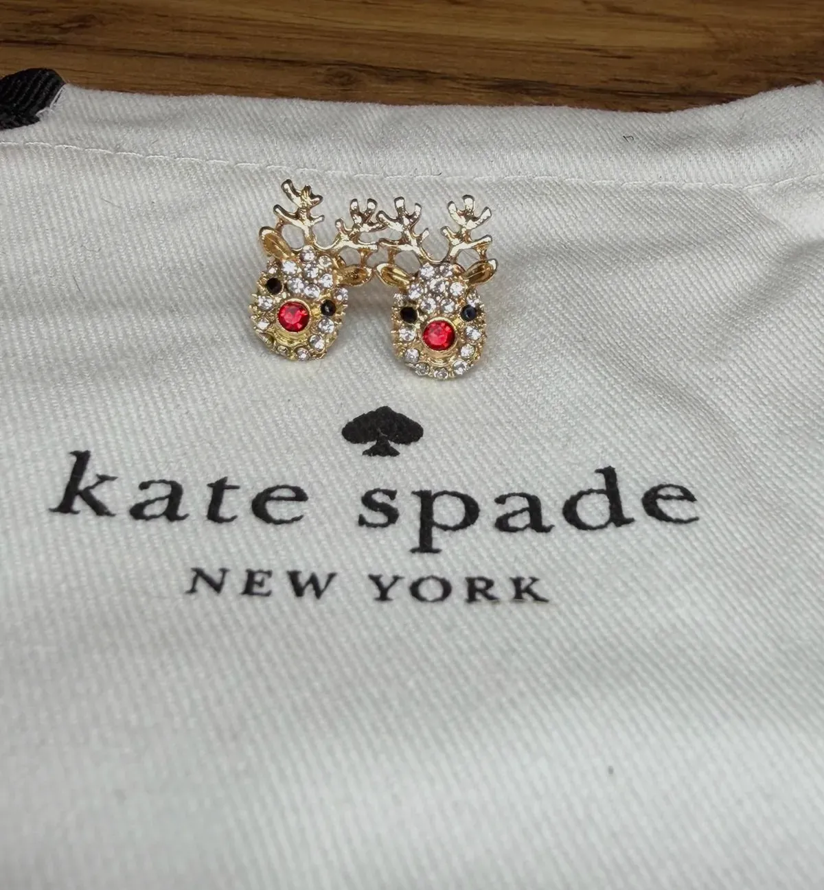 Boucles d'oreilles renne Kate Spade New York – Kate Spade – doré – taille Taille unique 3
