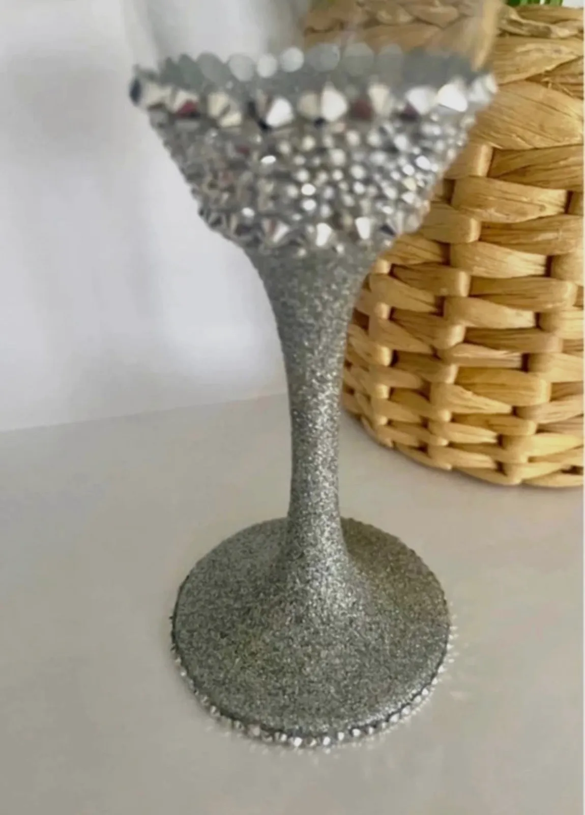Flûte à champagne customiser  – Création 6