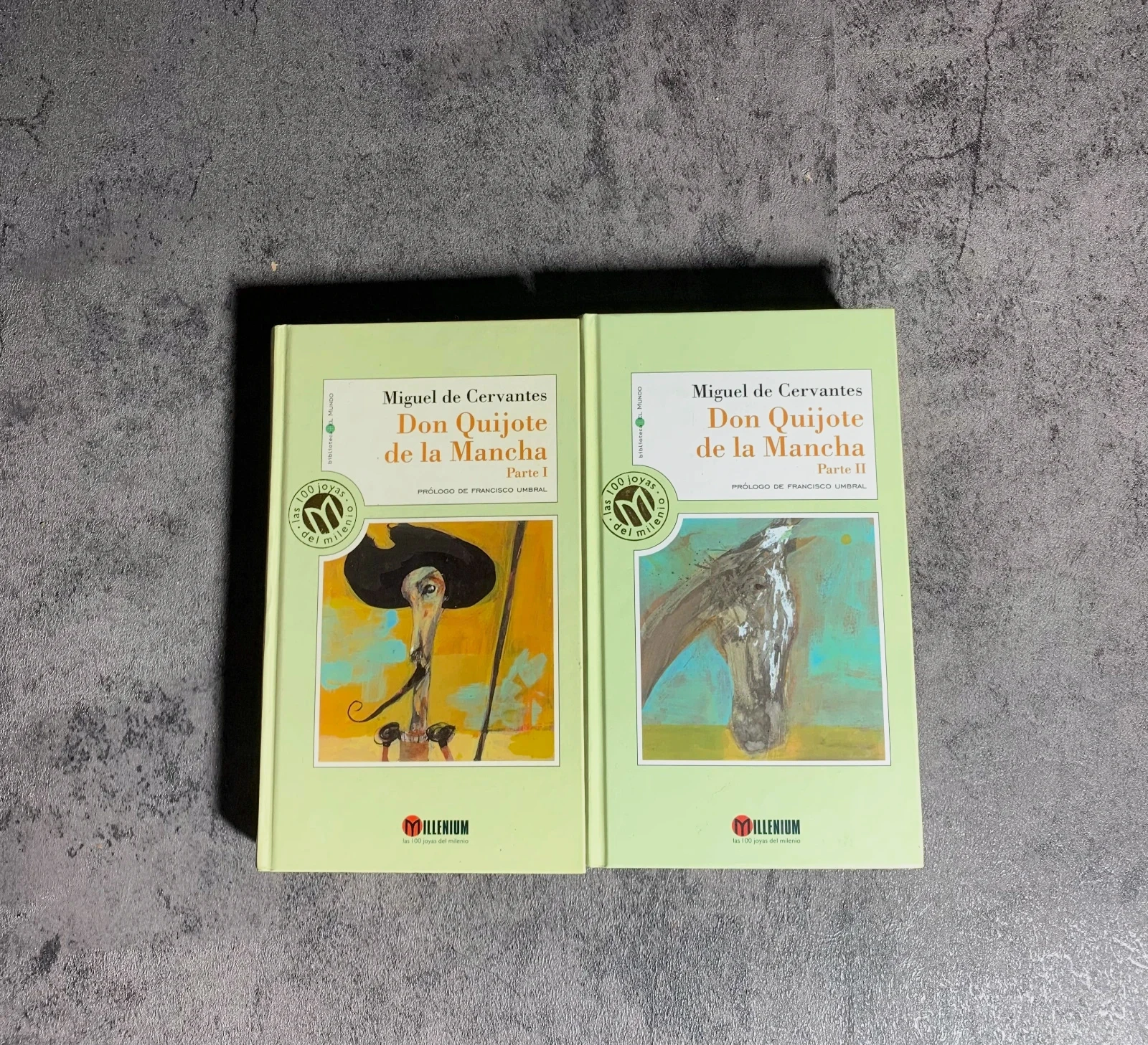 Libro Don Quijote de la Mancha, Parte I y Parte II | Miguel de Cervantes