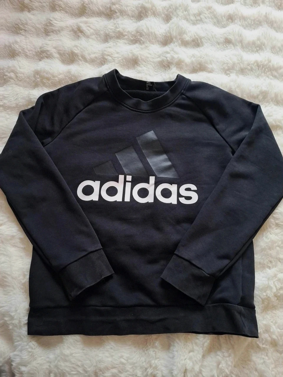 Sweat-shirt Noir et Blanc adidas T.M (38-40)