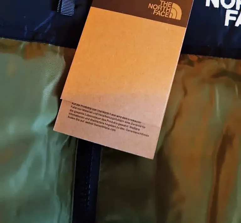 Doudoune The North Face kaki noir – The North Face – kaki et noir – taille M 4