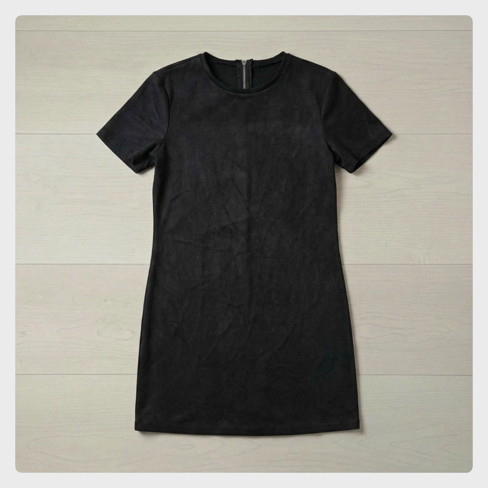Robe courte effet daim – Zara Trafaluc SS17 | Taille S – Zara – taille S / 36 / 8