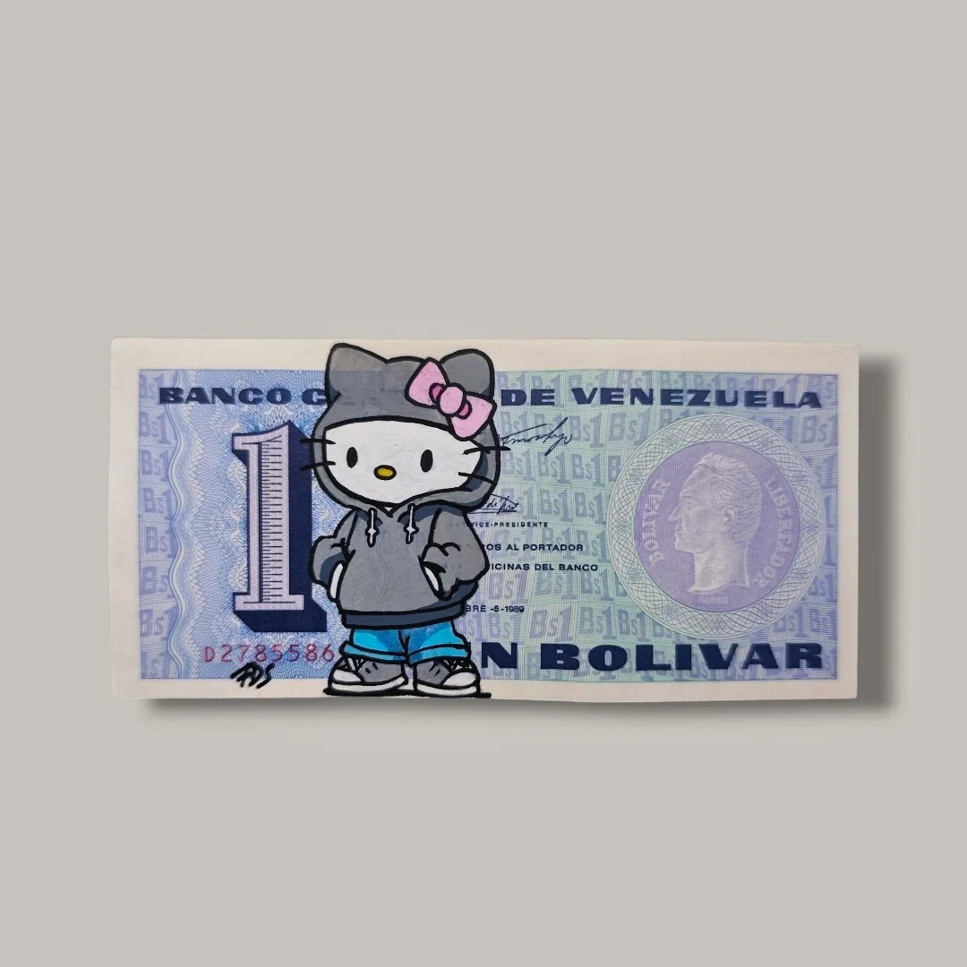 Billet Authentique Custom – Venezuela & Hello Kitty Streetwear
