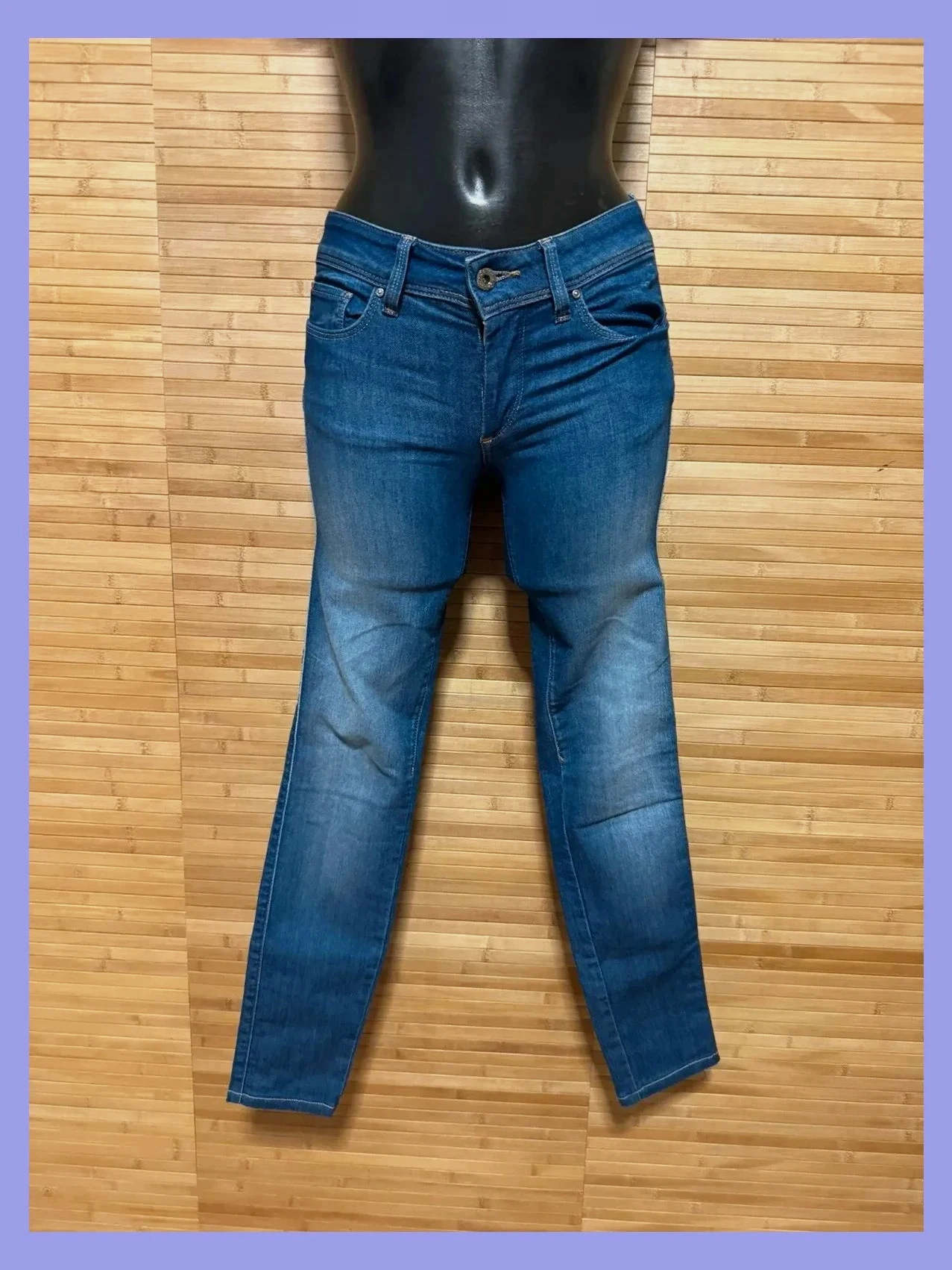 Vaquero pitillo salsa talla w26 😍