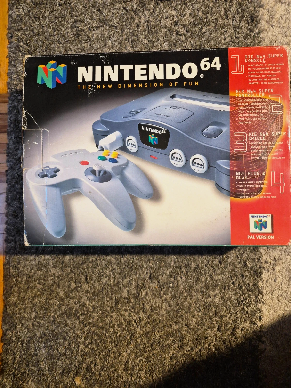 Console Nintendo 64 en Boîte Complète – Nintendo