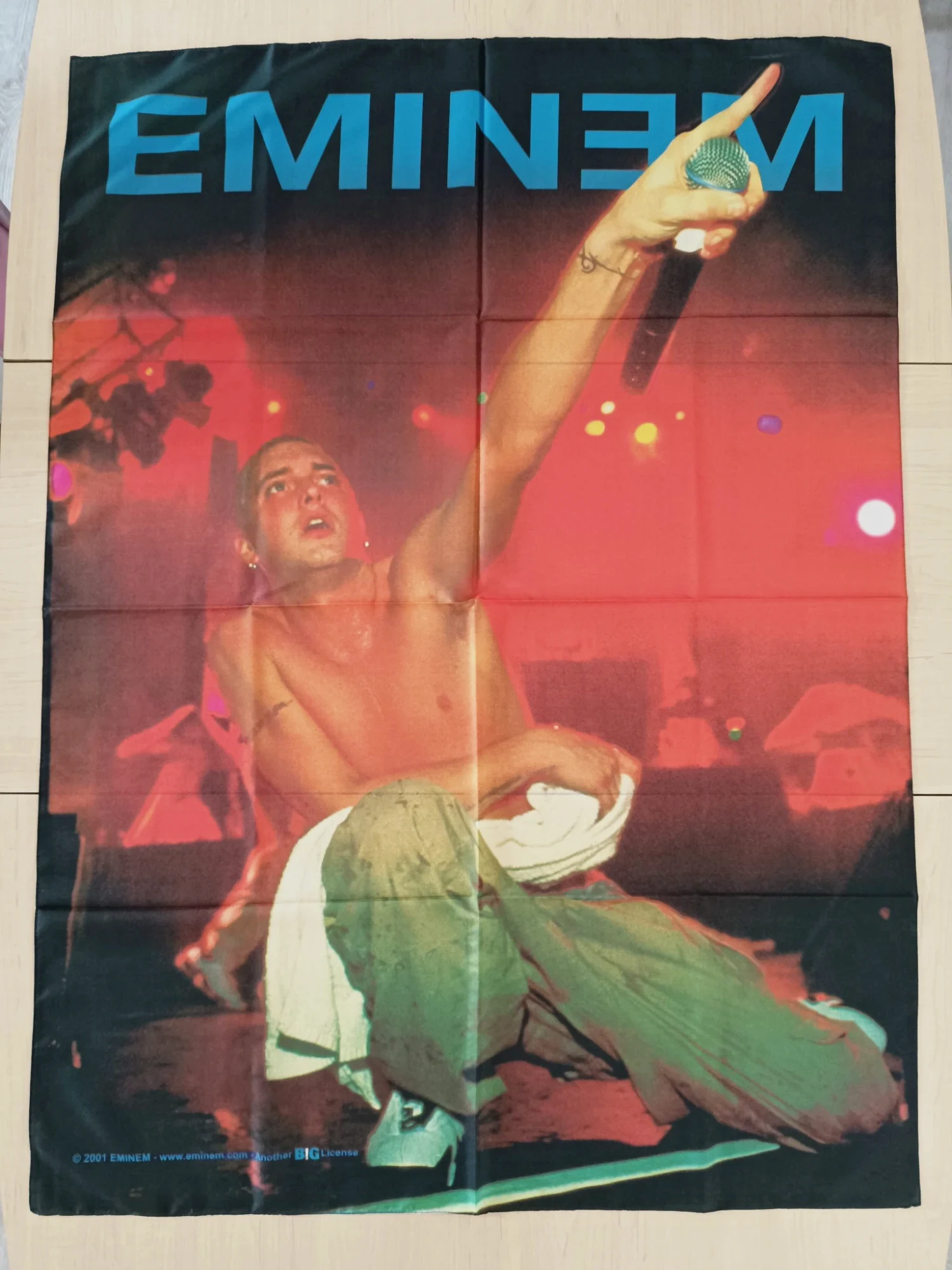 Drapeau/Flag Officiel Eminem Vintage 2001