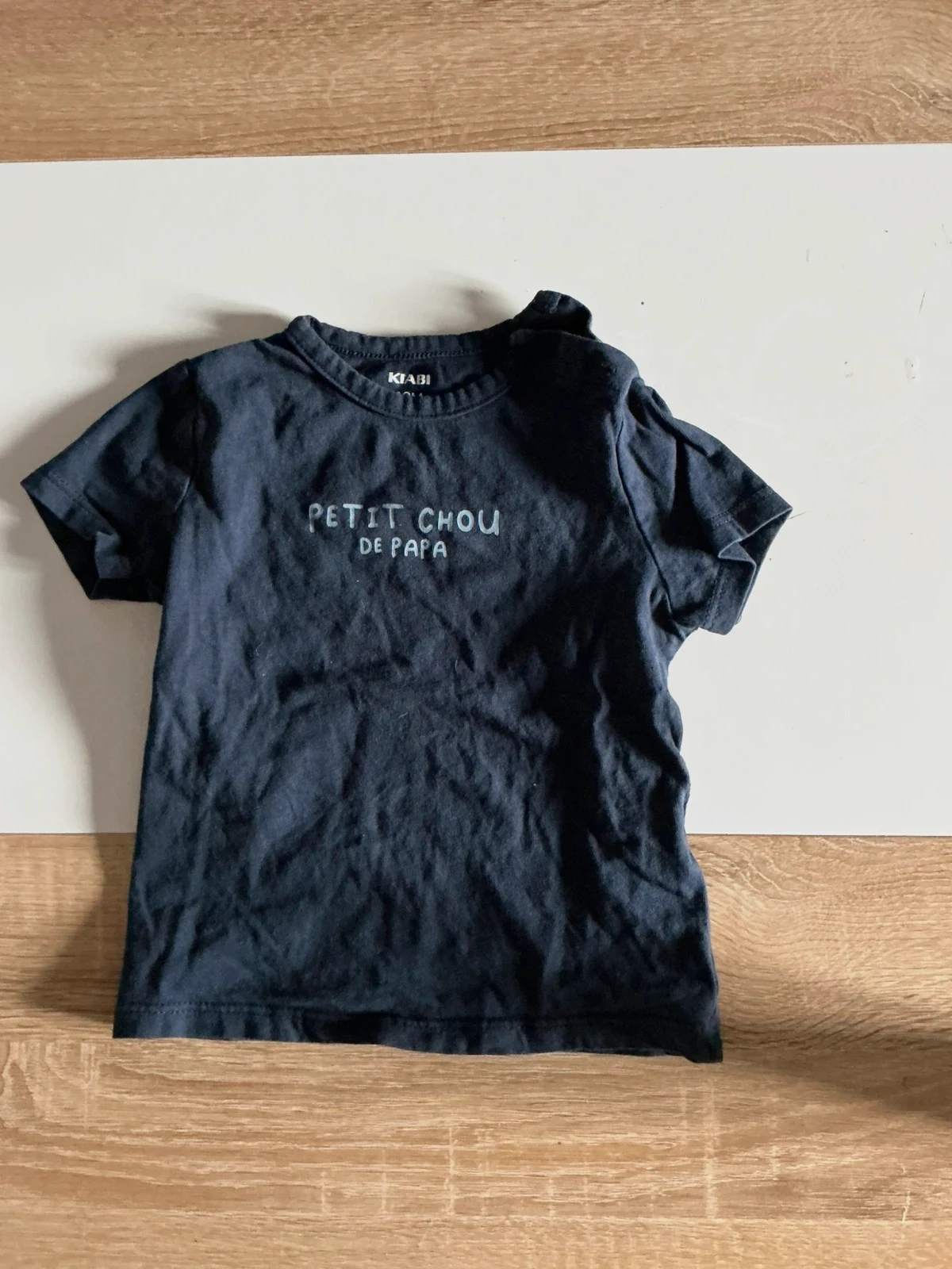 T-shirt garçon – Kiabi – taille 12-18 mois / 80 cm