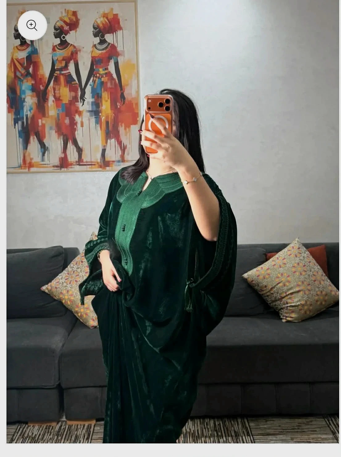 Caftan velours premium prix fixe