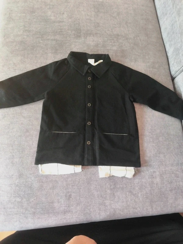 Casaco preto – taille 3-6 meses / 62 cm