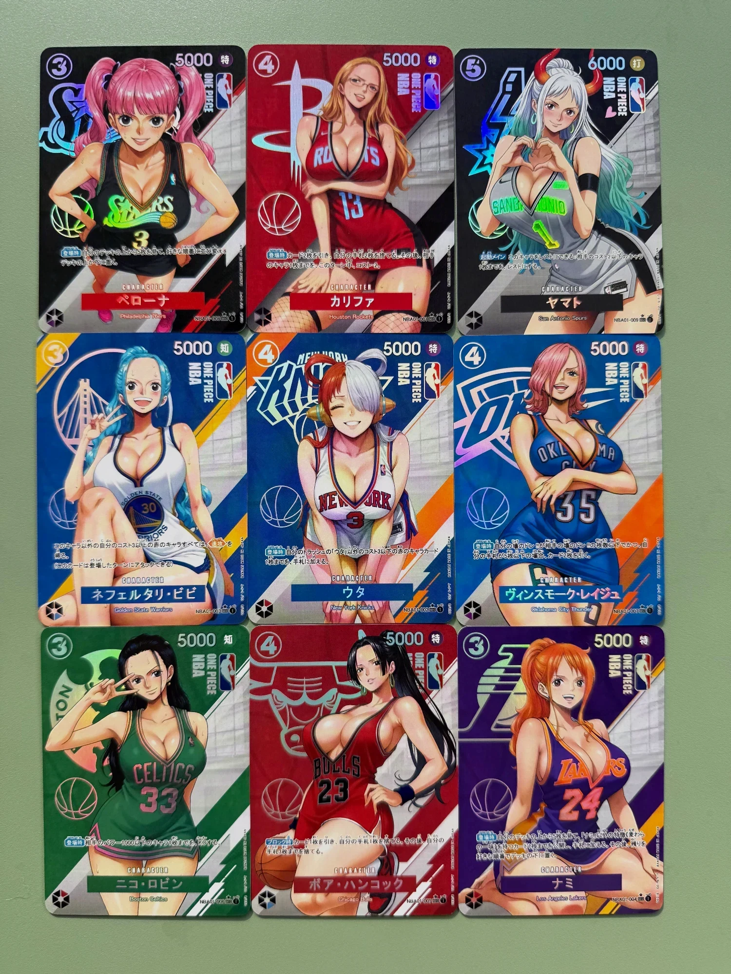 One piece x NBA – sans marque