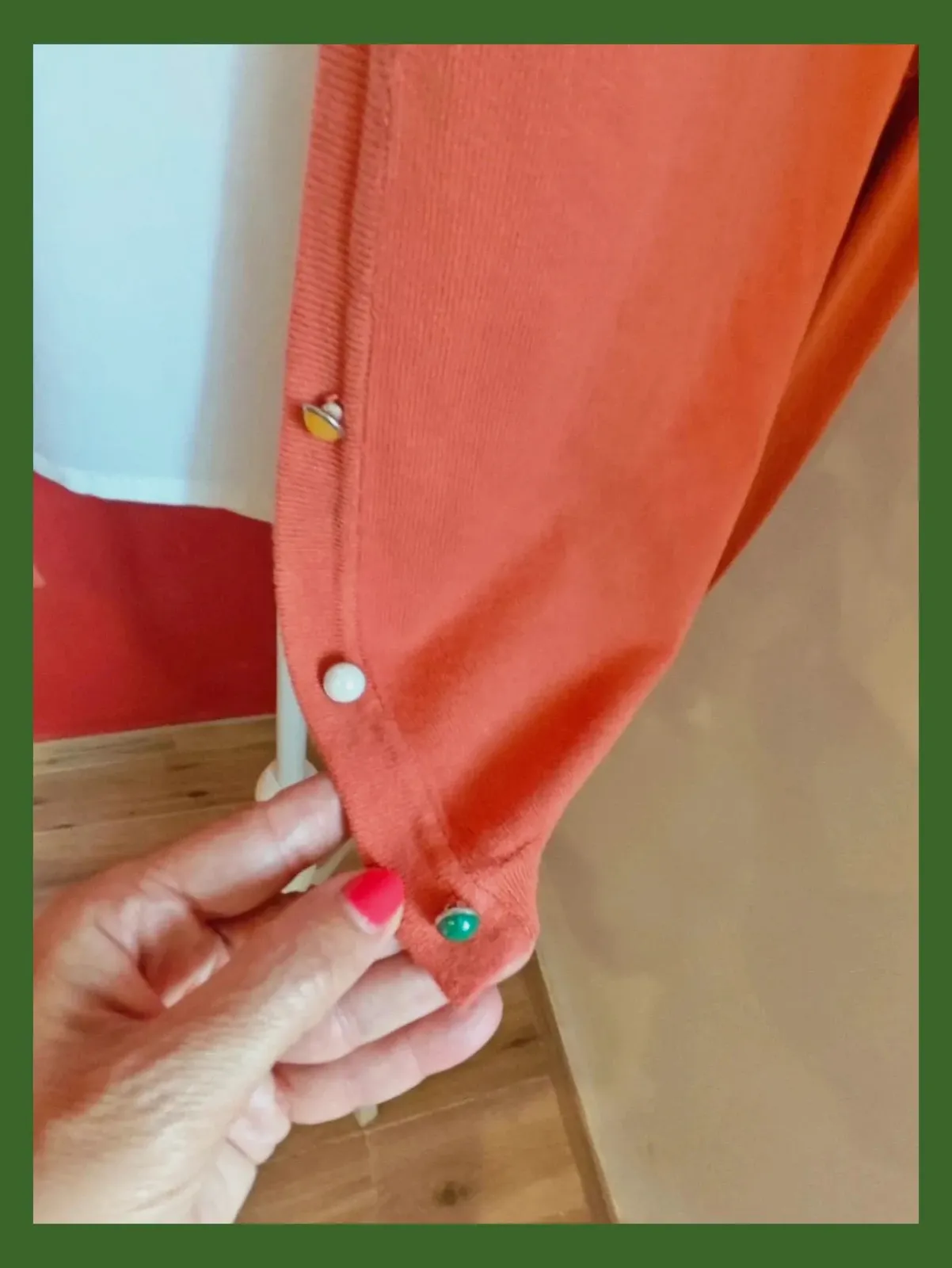 🌺 Bonita chaqueta de punto tono caldera ideal para entretiempo – Tripode – taille L / 40 / 12 5