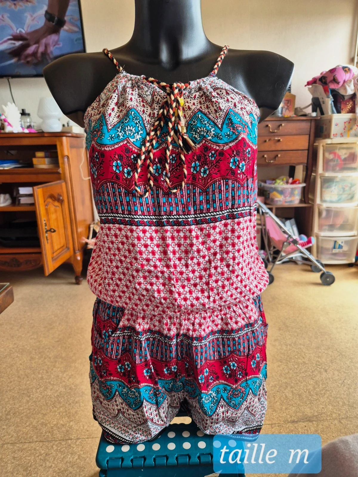 Combinaison short femme taille m