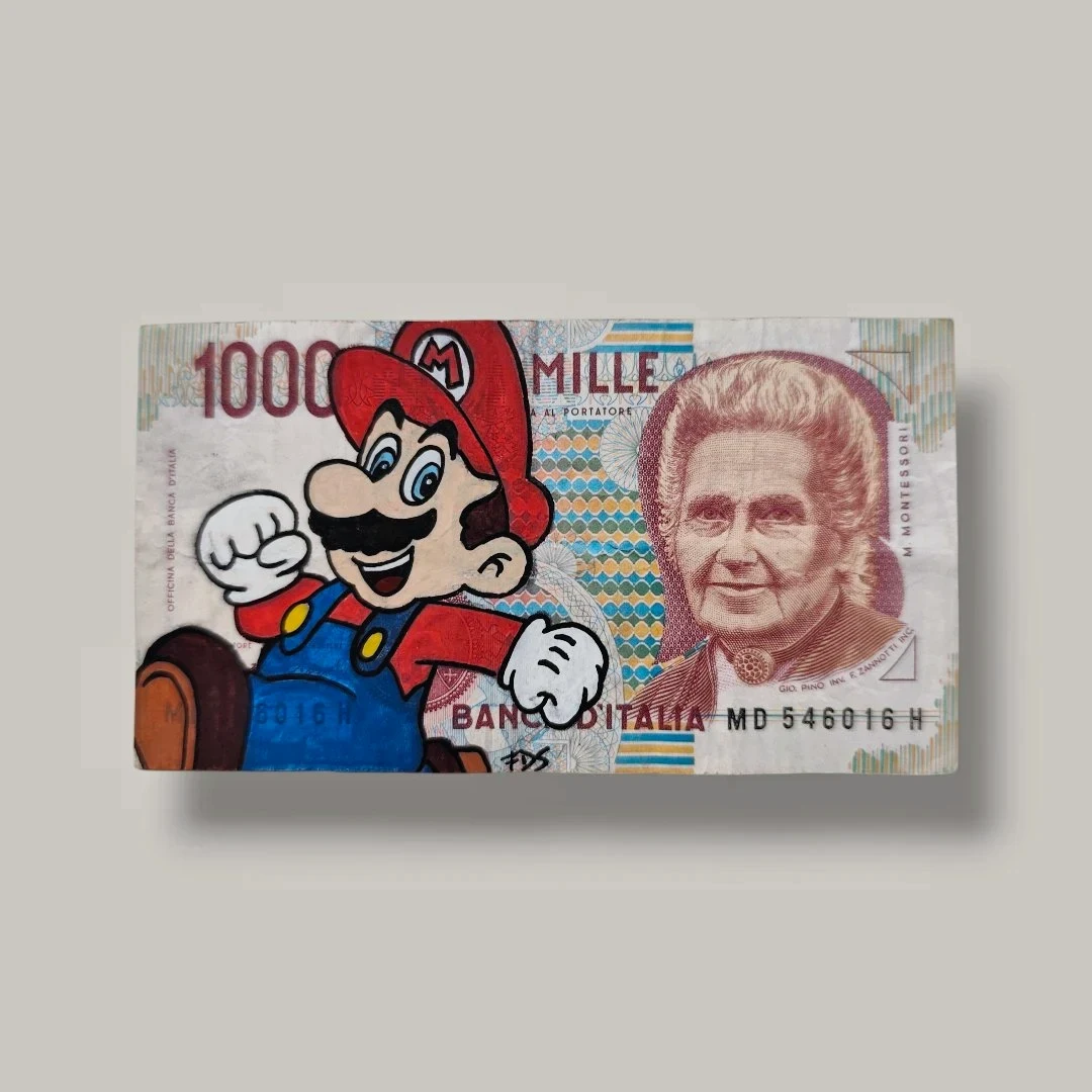 Billet Authentique Custom – Italie & Mario