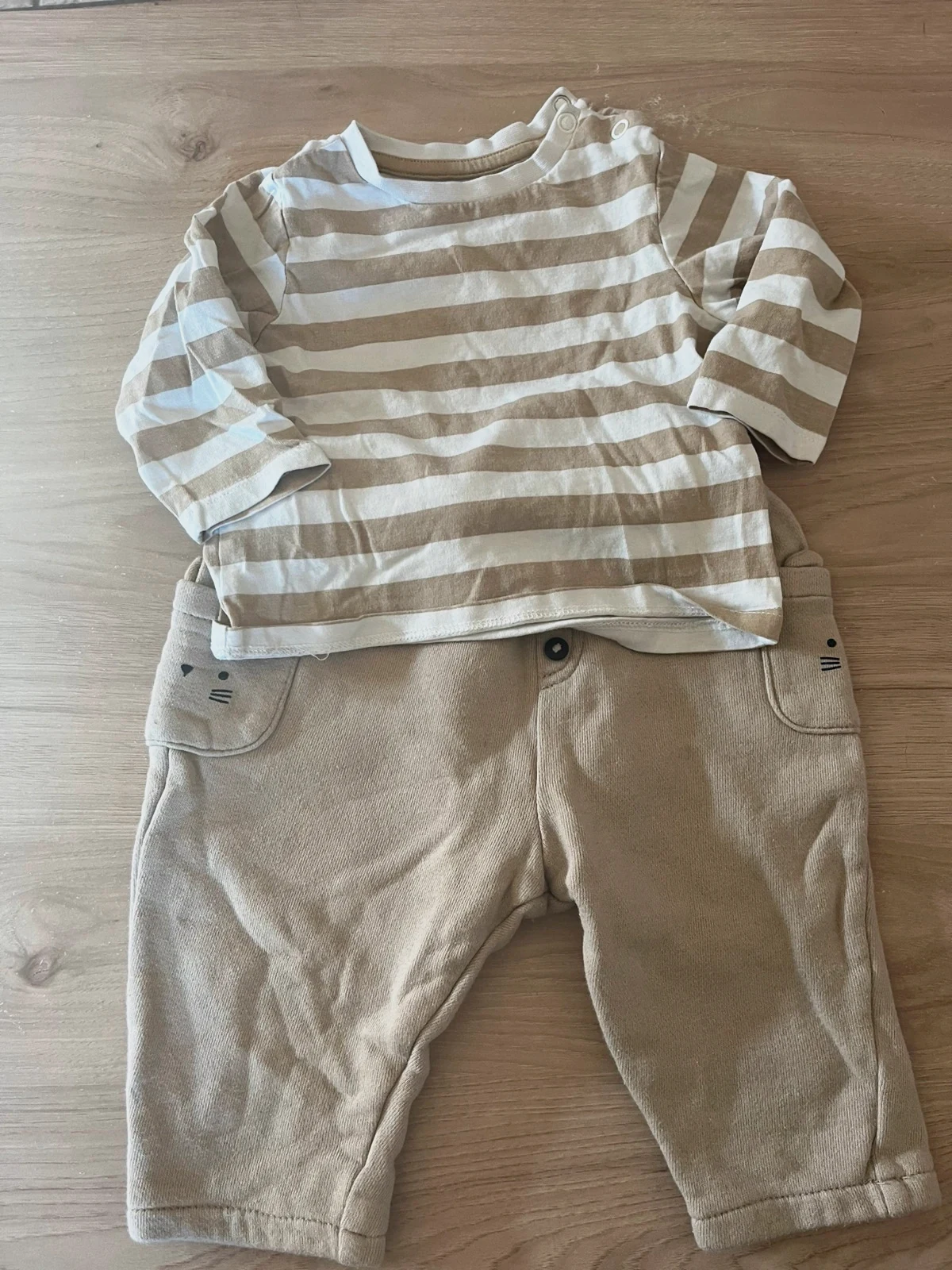 Ensemble garçons – Kiabi – taille 6-9 mois / 68 cm