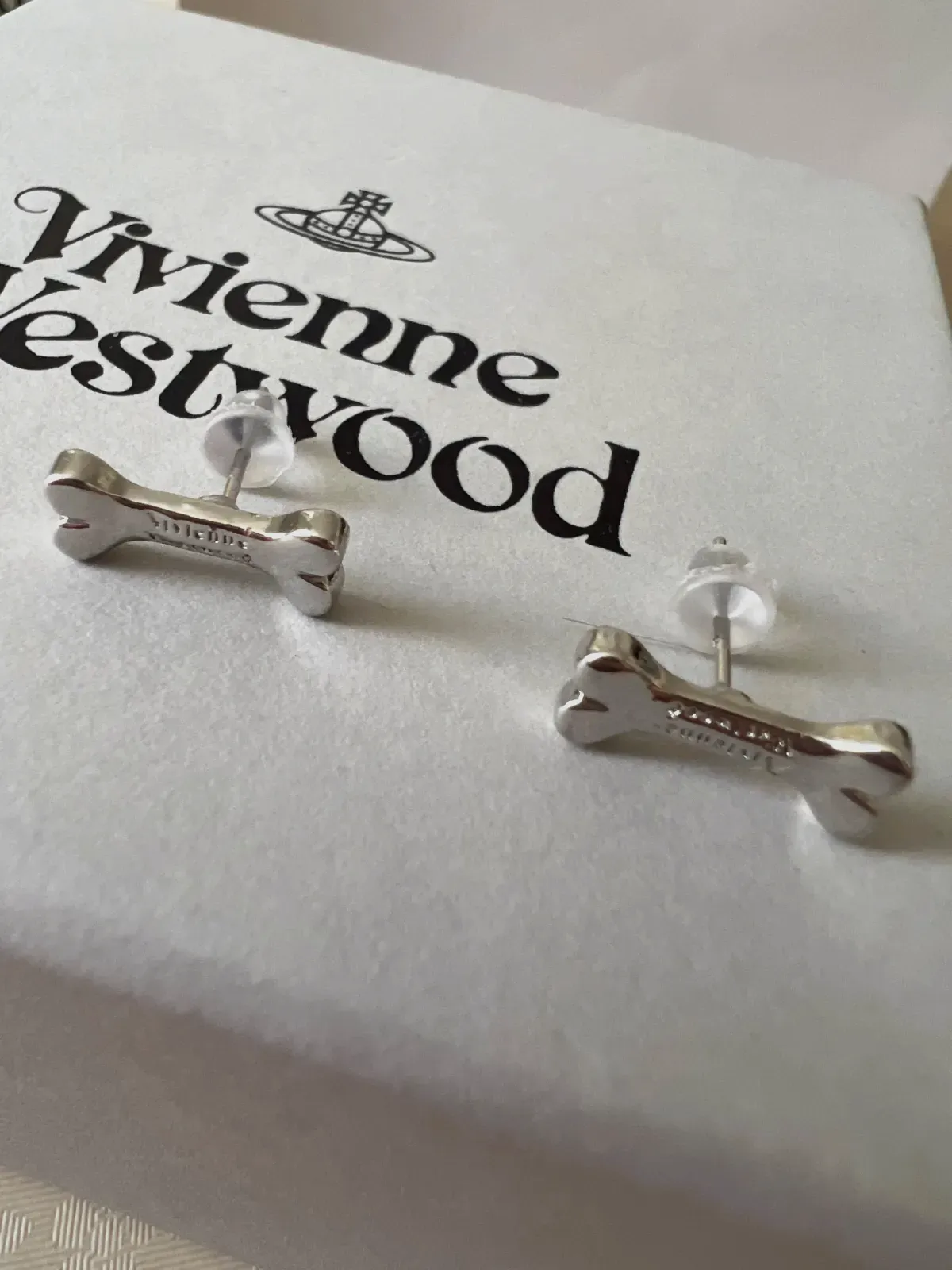 Boucles d'oreilles os Vivienne Westwood – Vivienne Westwood – argentée – taille Taille unique 4